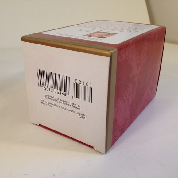 Vintage Mr. Monopoly Keepsake Christmas Ornament 2000 Hallmark Collectable - Picture 12 of 12